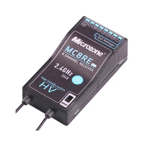 Receptor Microzone Mc8re V2 de 8 Canales y 2.4ghz para Aviones, Autos y Barcos RC - Product Image 4