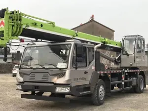 ZTC120V451 Chine Top Marque 12 Tonnes Mini Camion Grue Avec Approvisionnement D'usine Excellente Qualité Grue Télescopique