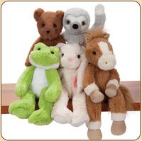 Fournisseur en gros de jouets en peluche personnalisés en forme de cheval, animaux en peluche de haute qualité, taille et couleur personnalisables