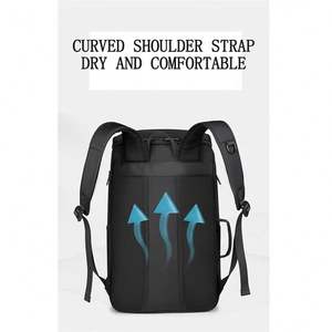 Hot Sale Large Capacity Causal Tennis Bag With Dry Wet Pocket Two Way Carrying Badminton Backpack With Shoes Compartment - Product Image 3