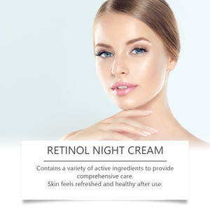 Vente en gros d'usine des produits les plus vendus : Crème hydratante pour le visage au rétinol - Crème hydratante et adoucissante pour le visage - Product Image 2