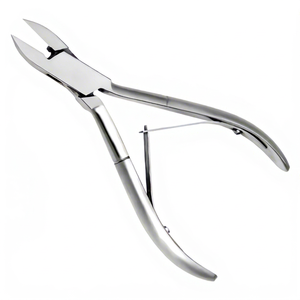 Coupe-ongles professionnel en acier inoxydable argenté pour orteils coupe-ongles à doigt robuste pour podiatrie - Product Image 1
