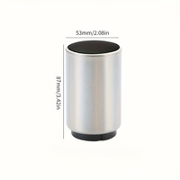 Ouvre-bouteille automatique magnétique écologique en acier inoxydable pour vin et bière, pour cuisines, avec gravure de logo