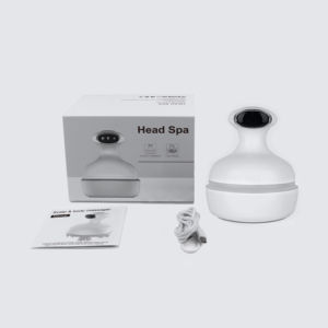 Masseur de tête de qualité professionnelle en forme de spa-Silicone doux pour la peau, batterie longue durée - Product Image 4