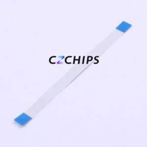 JS05A-14P-100-4-8 FFC Cable (Flexible Flat Cable) P=0.5mm Connector 14P 0.5mm 0.3mm Non-Inverting - Product Image 2