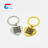 Llavero Metálico Mini con Código QR y NFC, Personalizable con Logotipo, Diseño Impermeable, para Identificación de Perros, Control de Acceso y Almacenamiento de Información