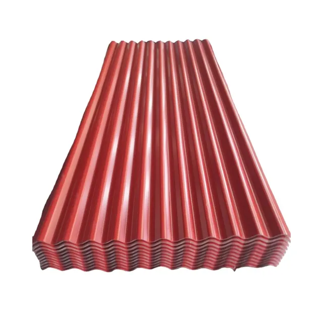 24/26/30/35 Gauge Z40 PPGI Roofing Profile Sheet Pre Painted Metal Galvanized Roof Sheet