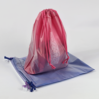 Sac en toile à cordon de serrage personnalisable avec logo, petit sac en plastique pour riz, idéal pour la promotion (vente en gros)