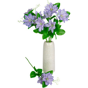 Flores de tacto Real de <span class=keywords><strong>3</strong></span> cabezas, Loto Artificial púrpura con tallo, hojas verdes realistas, flor de seda, arreglo Floral, decoración de boda - Product Image 4