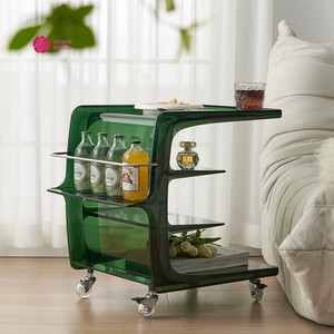 Yicheng โต๊ะข้างโซฟาแบบเ<span class=keywords><strong>ค</strong></span>ลื่อนย้ายได้ตู้ข้างเตียง<span class=keywords><strong>มือ</strong></span><span class=keywords><strong>สอง</strong></span>สุดสร้างสรรค์ - Product Image 4