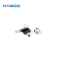 HABOO Interrupteur à clé métallique extérieur 12 mm pour vélo électrique et volet roulant HB001
