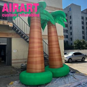 <span class=keywords><strong>Palmera</strong></span> artificial inflable para vacaciones al aire libre, globo inflable decorado para vacaciones en <span class=keywords><strong>la</strong></span> playa gigante con soplador - Product Image 3