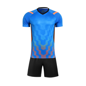 Voetbalshirtset voor volwassen mannen voor het seizoen 2026 - ademend, sneldrogend, met opdruk van aangepaste teamnaam op de shorts - Product Image 3