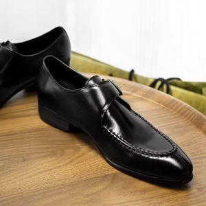 Calzado de Vestir para Hombre 2025, de Lujo, Diseño Casual, para Oficina, con Amortiguación, Moderno, con Cordones, de Cuero Genuino, Impermeable - Product Image 4