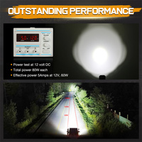 Support de pare-chocs droit de 30 pouces Lot de 6 pods de feux de conduite Barre lumineuse LED modulaire 12V pour 17-22 ford Super Duty F250