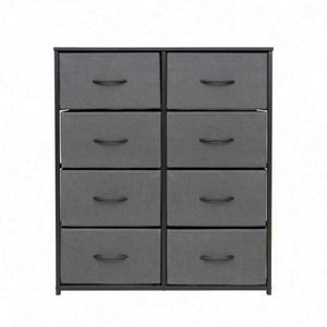 Commode autoportante moderne en tissu pour salon, durable, avec panneaux en MDF et acier inoxydable, en pin, disponible en plusieurs couleurs - Fournisseur en gros - Product Image 6
