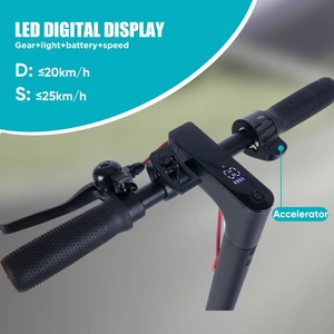 Sample Available Two-wheel Scooter Adults Pro Brushless Motor 10ah Battery Foldable <b>Sensor</b> 25km/h 120kg - Product Image 3