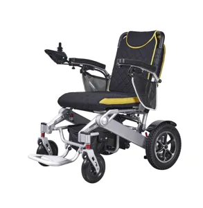 Portátil leve alumínio dobrável poder roda cadeira preço barato deficientes dobrável rodas elétrica para deficientes