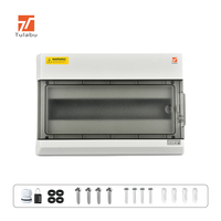 Tulabu extérieur IP66 12 voies étanche Double interrupteur prise Protection boîte couvercle boîtier électrique mur boîte d'alimentation