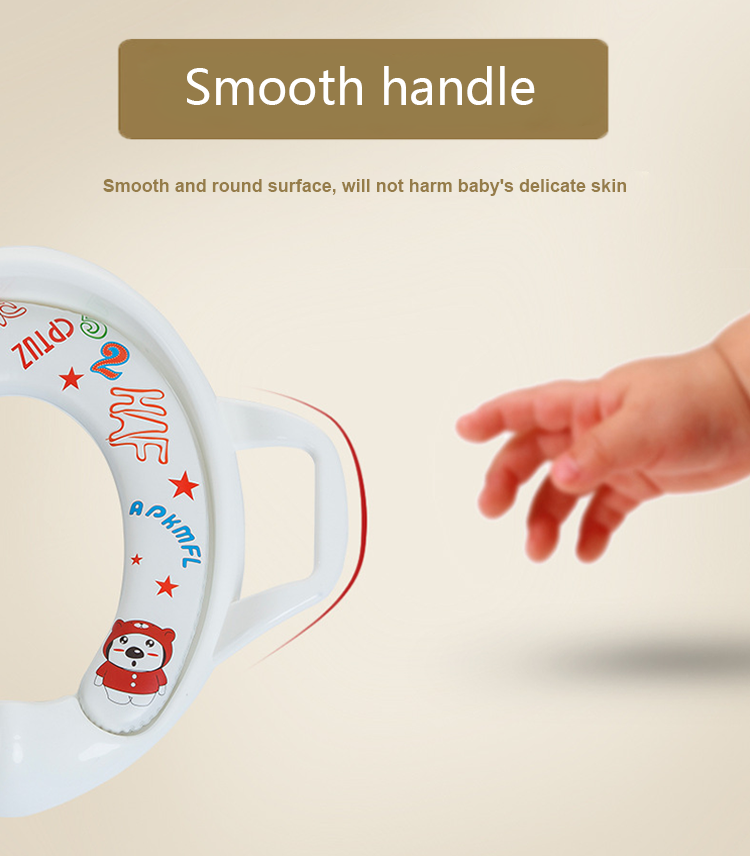 Hot selling Toilet Seat  Cushion Handle Backrest Baby Toilet Potty Training Seat Chair