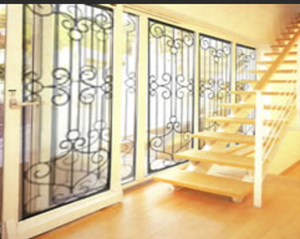 Panel <span class=keywords><strong>de</strong></span> <span class=keywords><strong>Vidrio</strong></span> Templado <span class=keywords><strong>de</strong></span> Seguridad Decorativo <span class=keywords><strong>y</strong></span> Elegante <span class=keywords><strong>de</strong></span> <span class=keywords><strong>Hierro</strong></span> <span class=keywords><strong>Forjado</strong></span> <span class=keywords><strong>de</strong></span> Alta Calidad Shouhua para Puertas <span class=keywords><strong>de</strong></span> Entrada Residenciales - Product Image 4