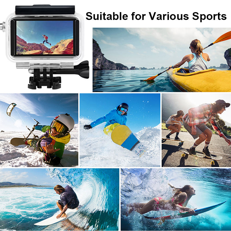 Underwater Waterproof Housing Diving Case Floating Buoyancy Stick Selfie Handheld Action Camera Accessory Kit for DJI 3 4 5 Pro