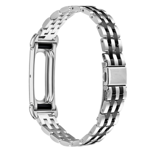 <span class=keywords><strong>Bracelet</strong></span> <span class=keywords><strong>de</strong></span> montre <span class=keywords><strong>de</strong></span> <span class=keywords><strong>luxe</strong></span> en acier inoxydable à 5 maillons pour Google <span class=keywords><strong>Fitbit</strong></span> Air, <span class=keywords><strong>bracelet</strong></span> <span class=keywords><strong>de</strong></span> remplacement réglable en métal pour poignet - Product Image 3