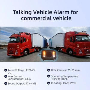 شاحنة مسموع بدوره جهاز إنذار للتحذير للمركبة تحول اليسار واليمين و عكس - Product Image 4