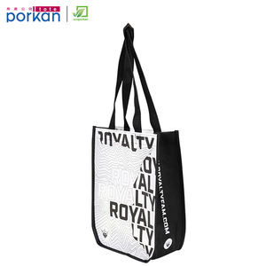 Top Vente GRS Certifié Réutilisable Toile Sac Fourre-Tout Logo Personnalisé Non-Tissé À La Mode Supermarché Sacs Promotionnel Sac À Provisions - Product Image 2