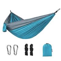 Hamac de camping portable en plein air pour la randonnée, la plage et le patio.