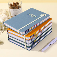 Vente en gros 2025 Plans A5 Multicolore PU Cuir Journal d'Affaires Planificateur Logo Personnalisé Carnet Pas Cher Promotionnel Personnalisable Agenda