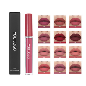 Long Lasting Matte Liquid Lip Glaze | Waterproof Non-Stick Cup High Pigment Velvet Lip Color - Product Image 1