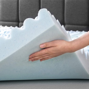 <span class=keywords><strong>Surmatelas</strong></span> en mousse à mémoire de forme pour usage domestique européen de <span class=keywords><strong>4</strong></span> <span class=keywords><strong>cm</strong></span> d'épaisseur avec 5 zones et infusion de gel - Product Image 6