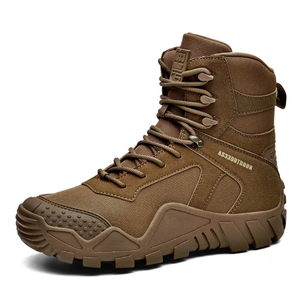 DFA1206 AS33-4 Camouflage noir kaki alpiniste <span class=keywords><strong>camping</strong></span> terrain chasse aventure en plein air Trekking chaussures respirant <span class=keywords><strong>Midi</strong></span> Jungl - Product Image 1