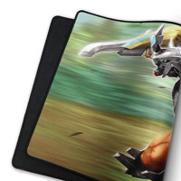 Tapis de souris de jeu imprimé personnalisé Tapis de bureau en caoutchouc néoprène polychrome pour jeux de guerre