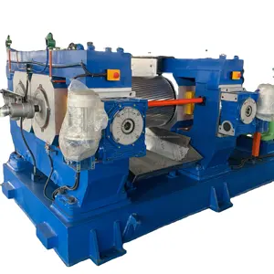 used car tire crush into gommures rubber crusher reducer gearbox rubber crusher machine
