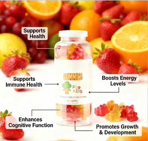 Suppléments de vitamines gommeuses multivitamines pour la croissance des enfants et des adultes - Product Image 3