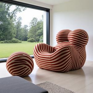 Chaise pouf à support zéro pression avec <span class=keywords><strong>contour</strong></span> complet du corps, siège anti-stress pour dortoir et coin <span class=keywords><strong>de</strong></span> lecture confortable - Product Image 1