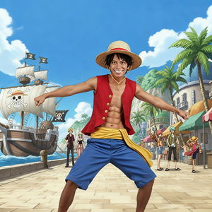 <span class=keywords><strong>Chapeau</strong></span> <span class=keywords><strong>de</strong></span> <span class=keywords><strong>paille</strong></span> style <span class=keywords><strong>Luffy</strong></span> pour <span class=keywords><strong>cosplay</strong></span>, <span class=keywords><strong>chapeau</strong></span> <span class=keywords><strong>de</strong></span> soleil à large bord pour l'été avec protection UV - Product Image 3