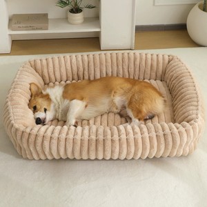Cama <span class=keywords><strong>de</strong></span> Felpa para Mascotas con Logotipo Personalizado al por Mayor, Cama Suave para Perros y Gatos, Cojín Cálido y Cómodo para Mascotas, Producto Lavable para Mascotas OEM - Product Image 5