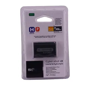 Accessori per batterie professionali di alta qualità per fotocamera NP-FH50 batteria per fotocamera esterna