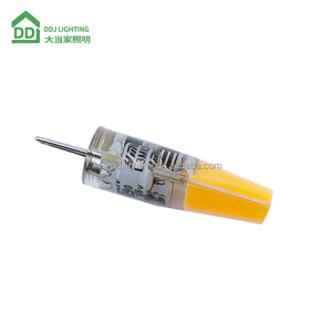 Bombilla LED <span class=keywords><strong>G4</strong></span> 12VAC DC Silicona Epistar 0825 COB <span class=keywords><strong>G4</strong></span> <span class=keywords><strong>Bi</strong></span> <span class=keywords><strong>Pin</strong></span> 2.5W 250LM Blanco Cálido Regulable Sin Parpadeo Iluminación de Araña Paisaje - Product Image 5
