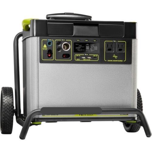 NEW 3000X Lithium Ion AU Plug MPPT Portable Power Station with External Battery Air Compressor & Remote Control