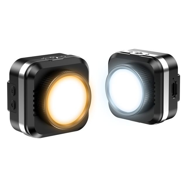 RL-02 Portable COB Fill Light Rechargeable Magnetic Photography Lamp for Outdoor Vlog Portrait Lighting