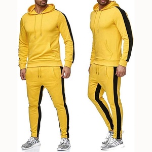 Nouveaux survêtements de sport personnalisés pour l'automne, sweats à capuche et pantalons de jogging, vêtements de sport décontractés, survêtements élégants pour hommes - Product Image 1