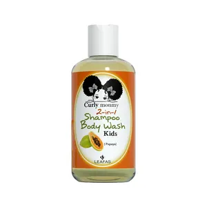 プライベートラベルキッズヘアケアforBaby Moisturize Nourish Curly Hair Care Organic Baby Body Wash Shampoo and Conditioner Set
