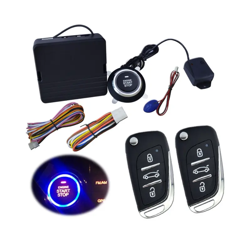 Sistema di Allarme di Inizio del motore Universale Auto Start Stop Keyless Entry System Car Sistema di Allarme di Sicurezza