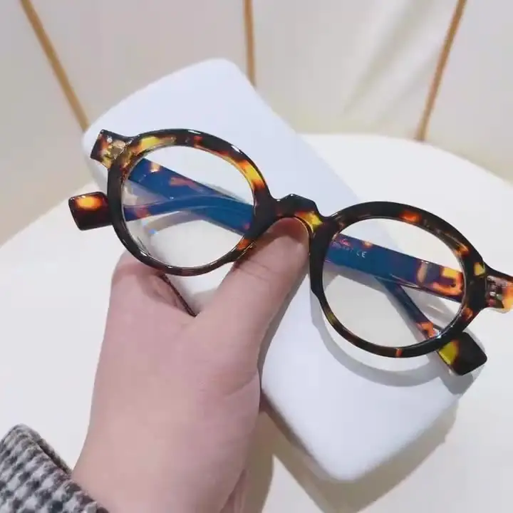 2024高級UV400サングラス男性と女性のための高品質のカスタム眼鏡フレーム独自のロゴが付いた小さな丸いクラシックなデザイン