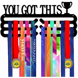 Support mural créatif en métal pour médailles « <span class=keywords><strong>You</strong></span> <span class=keywords><strong>Got</strong></span> This » – Nouveauté, directement de l'usine du Fujian - Product Image 1