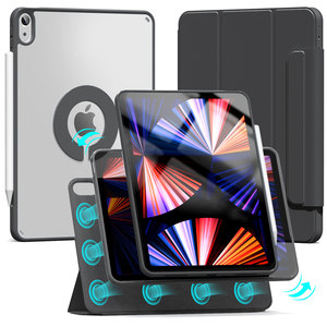 Ốp lưng từ tính cho <span class=keywords><strong>iPad</strong></span> Air 7/6/5/<span class=keywords><strong>4</strong></span>, ốp lưng mỏng thông minh dạng gấp, tự động ngủ/thức cho <span class=keywords><strong>iPad</strong></span> Air 11 inch M3/M2 2025/2024 - Product Image 6